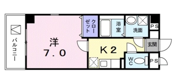 プリマヴェーラWの物件間取画像